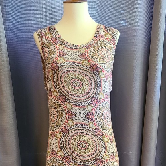 Free People Paisley Midi Dress - Picture 1 of 6